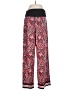 Apt. 9 Paisley Red Casual Pants Size L - photo 1