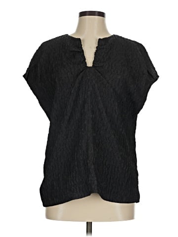 Donna Karan New York Short Sleeve Blouse (view 1)