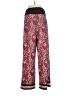 Apt. 9 Paisley Red Casual Pants Size L - photo 2