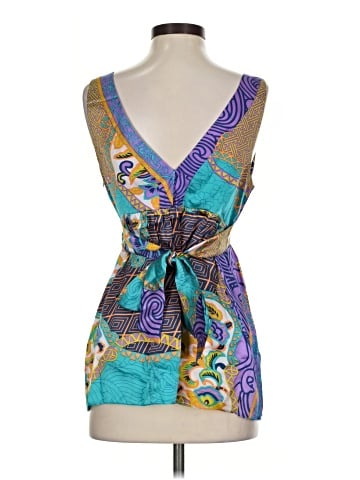 Alice & Trixie Sleeveless Silk Top (view 2)