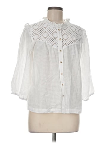 Bobi 3/4 Sleeve Blouse (view 1)