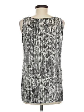 Rose + Olive Sleeveless Blouse (view 2)