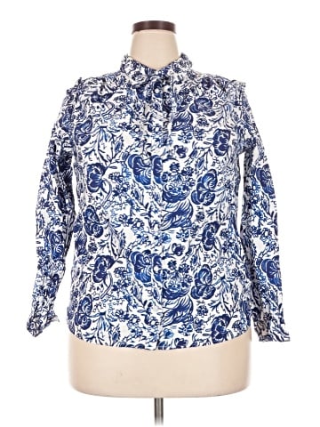Charter Club 3/4 Sleeve Blouse (view 1)