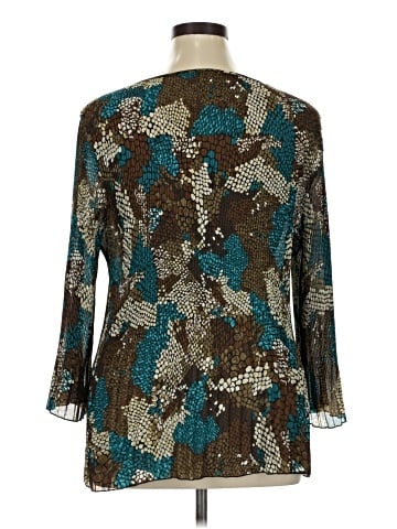 Signature by Larry Levine 3/4 Sleeve Blouse (view 2)