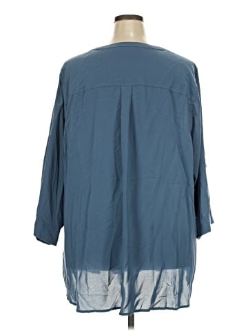 Torrid 3/4 Sleeve Blouse (view 2)