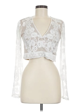 Altar'd State Long Sleeve Blouse (view 1)