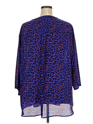 Torrid 3/4 Sleeve Blouse (view 2)