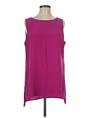 Eileen Fisher Sleeveless Silk Top (view 1)