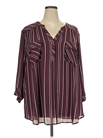 Torrid Long Sleeve Blouse (view 1)