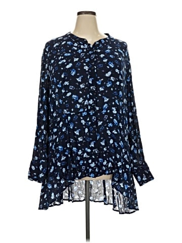 Lane Bryant Long Sleeve Blouse (view 1)