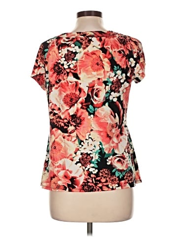 Worthington Short Sleeve Blouse (view 2)