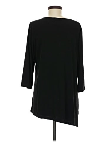 Susan Graver 3/4 Sleeve T-Shirt (view 2)