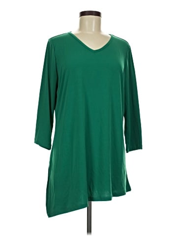 Susan Graver 3/4 Sleeve T-Shirt (view 1)