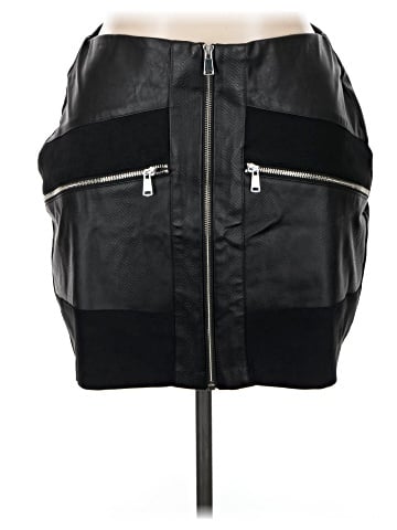 Bar III Faux Leather Skirt (view 1)