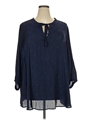 Torrid 3/4 Sleeve Blouse (view 1)