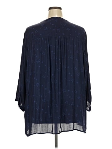 Torrid 3/4 Sleeve Blouse (view 2)