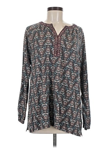Purejill Long Sleeve Blouse (view 1)