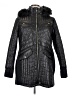 MICHAEL Michael Kors 100% Polyester Black Coat Size XL - photo 1