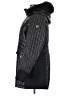 MICHAEL Michael Kors 100% Polyester Black Coat Size XL - photo 5