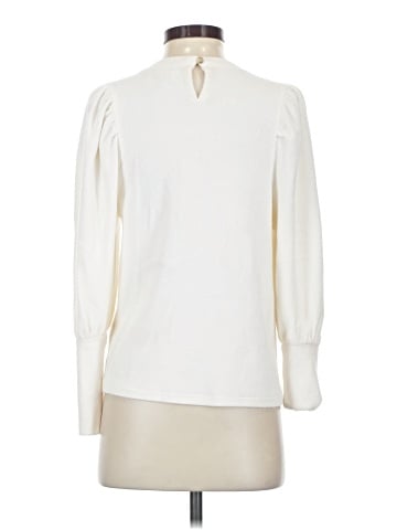 Madewell Brushed Puff-Sleeve Top (view 2)
