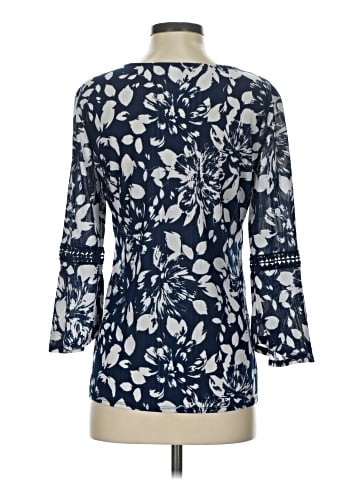 NY Collection 3/4 Sleeve Top (view 2)