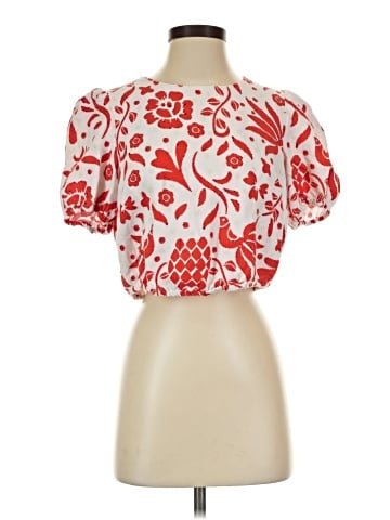 Cupcakes & Cashmere Short Sleeve Blouse (view 1)