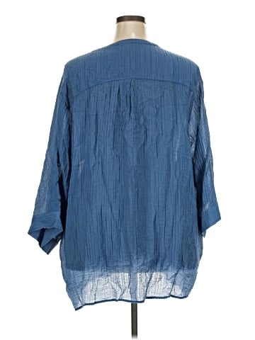 Torrid 3/4 Sleeve Blouse (view 2)