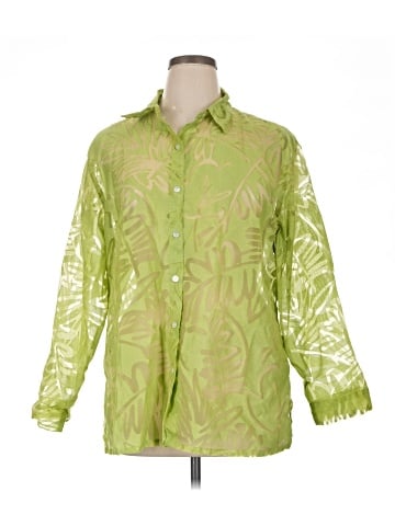 Chico's 3/4 Sleeve Button-Down Shirt (view 1)