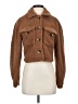 Industry 100% Polyester Tweed Brown Jacket Size XS - photo 1