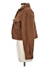 Industry 100% Polyester Tweed Brown Jacket Size XS - photo 5