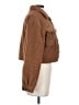 Industry 100% Polyester Tweed Brown Jacket Size XS - photo 4