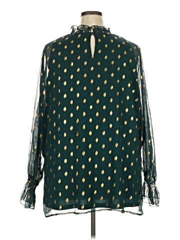Lane Bryant Long Sleeve Blouse (view 2)