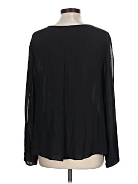 St. John Long Sleeve Silk Top (view 2)