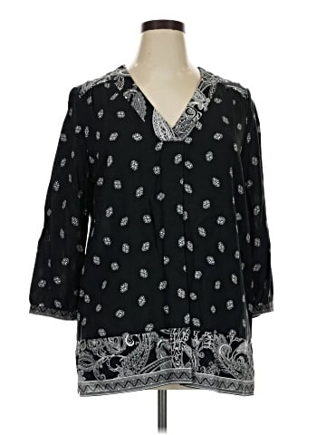 DressBarn 3/4 Sleeve Blouse (view 1)