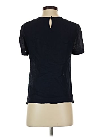 J.Crew Collection Short Sleeve Blouse (view 2)