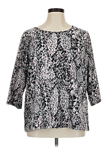 Emily Daniels 3/4 Sleeve Blouse (view 1)