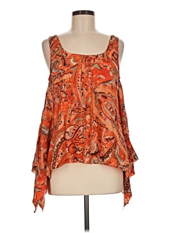 MICHAEL Michael Kors Sleeveless Silk Top (view 1)