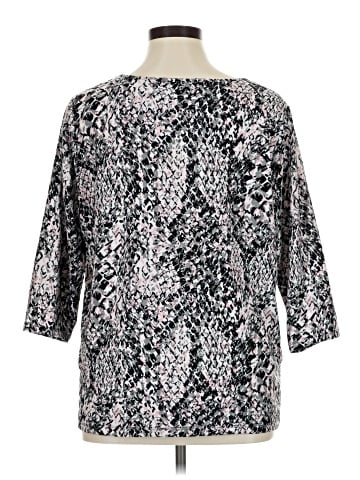 Emily Daniels 3/4 Sleeve Blouse (view 2)
