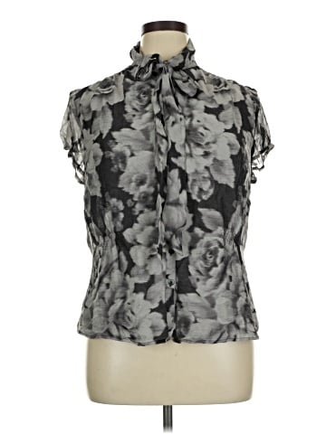 Jones New York Collection Sleeveless Silk Top (view 1)