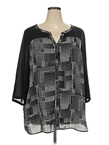 Avenue 3/4 Sleeve Blouse (view 1)
