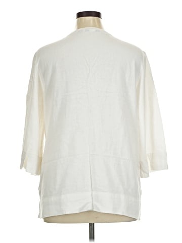 Lands' End 3/4 Sleeve Blouse (view 2)
