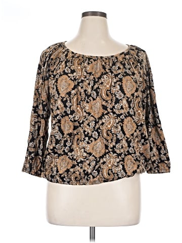 MICHAEL Michael Kors 3/4 Sleeve Blouse (view 1)