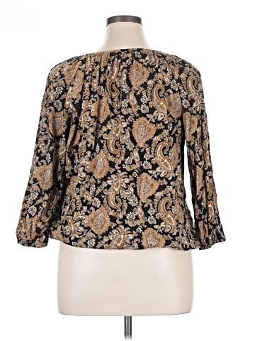 MICHAEL Michael Kors 3/4 Sleeve Blouse (view 2)