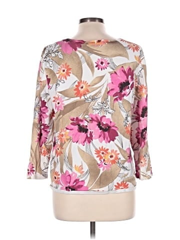 Alfred Dunner 3/4 Sleeve T-Shirt (view 1)