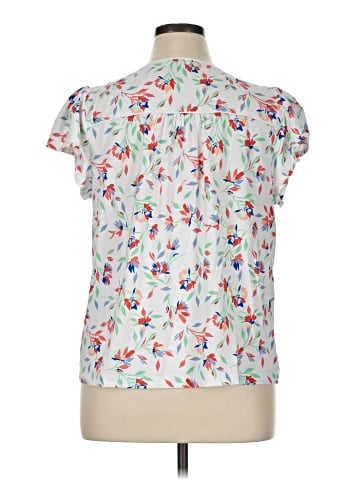 Lands' End Short Sleeve Blouse (view 2)