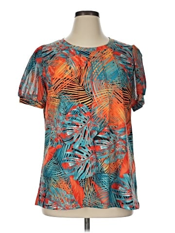 Ofeefan Short Sleeve Blouse (view 1)