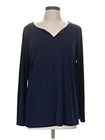Easywear by Chico's Long Sleeve T-Shirt (view 1)