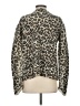 Generation Love Animal Print Brown Wool Pullover Sweater Size S - photo 2