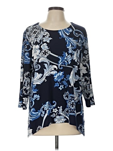 Alfred Dunner 3/4 Sleeve Blouse (view 1)