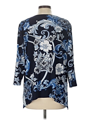 Alfred Dunner 3/4 Sleeve Blouse (view 2)